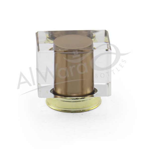 AWC-00120 BROWN W-GOLD RING